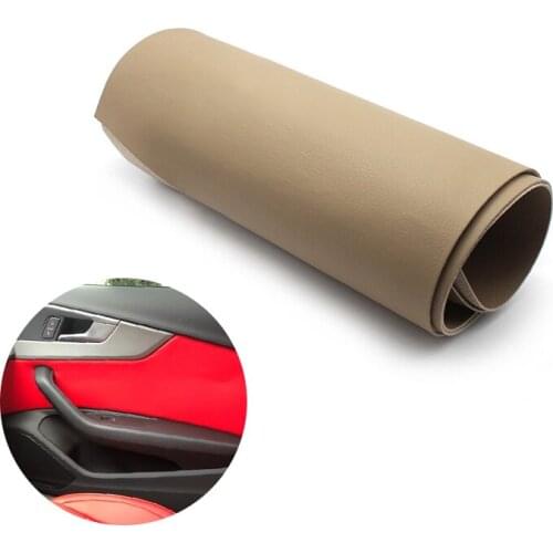 For Audi A4 2017 2018 4PCS Car Door Handle Panel Microfiber Leather / Suede Cover Decor