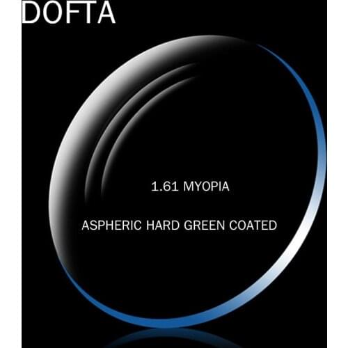 DOFTA Prescription Glasses Lenses 1.56 1.61 1.67 1.74 CR-39 Resin Aspheric Myopia Optical Lens