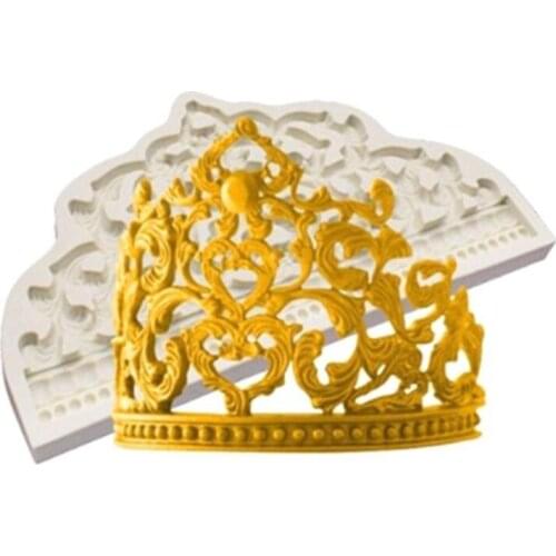 Wedding cake border decorating tools silica gel mold soft sugar mold wedding cake border decoration tool chocolate rubber mold