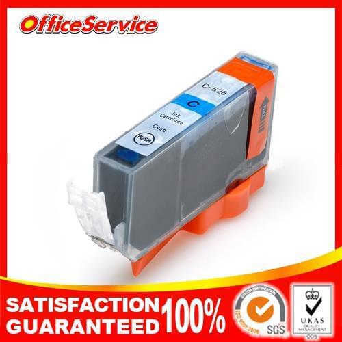 4 Cyan Compatible ink cartridge cli526 cli 526 cli-526C with cyan colour ink for canon ,with chip for IP4850 printer