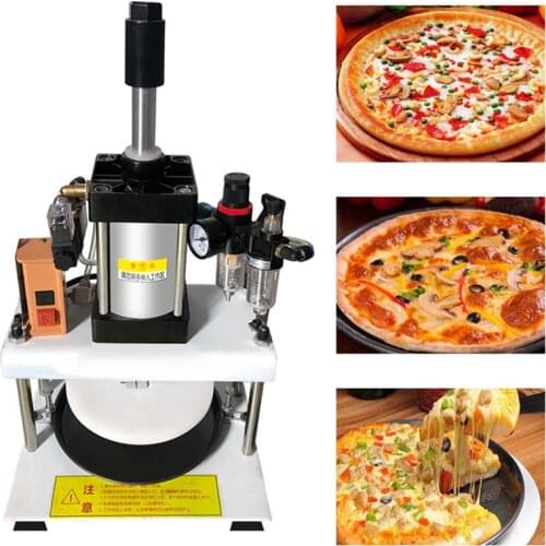 Commercial Cake Press Machine 7 Inch 8 Inch 9 Inch Cake Press Pneumatic Pizza Press Hand Cake Flatbread Biscuits Rice Cake Top