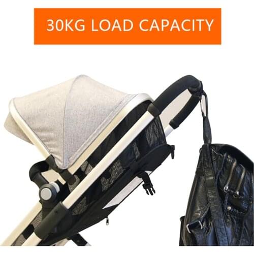 2pcs/Lot Baby Stroller Hooks Universal Pram Wheelchair Pushchair Carriage Buggy Clip Hanger Clip For Stroller Accessories