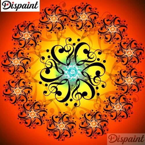 Dispaint Full Square/Round Drill 5D DIY Diamond Painting "Mandala scenery" Embroidery Cross Stitch 3D Home Decor Gift A10275