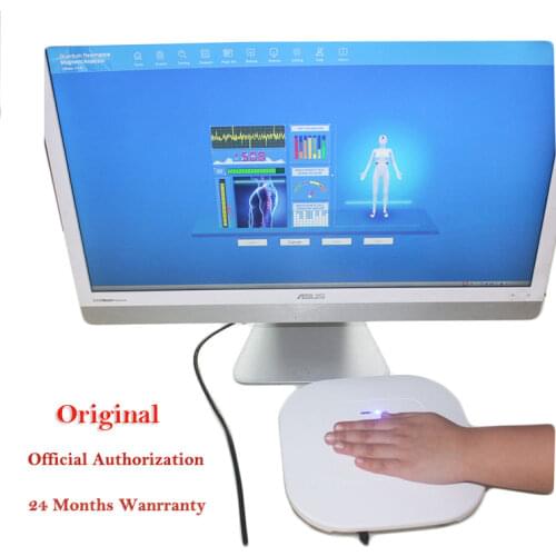 New QMR-998 Quantum Resonance Magnetic Analyzer Set Hand Touch Quantum Body Analyzer With 52 Reports
