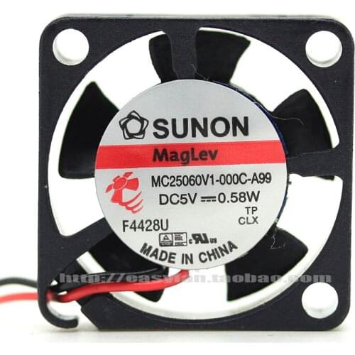 Brand new SUNON MC25060V1-000C-A99 dc5v 0.58W Maglev cooling fan