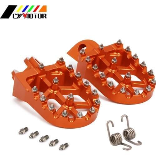Motorcycle CNC Foot Pegs Pedals Foot Rests Footpegs For KTM SX SXF EXC EXCF XCF XCW XCFW 65 85 125 150 250 300 350 400 450 530