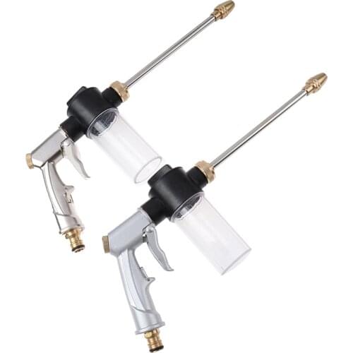 High Pressure 1pc Washer Water Spray Gun Wash Car Washing Machine Garden Watering Hose Nozzle Sprinkler Foam Cleaning Water Gun