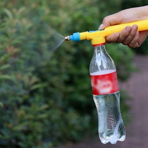 Beverage Bottle Adjustable Nozzle Universal Watering Can Spray Bottle Pressure Atomizing Sprinkler Sprayer Accessories