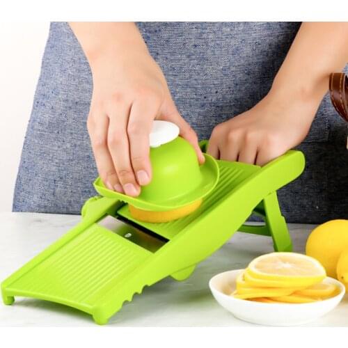 Manual Vegetable Cutter Professional Grater With Adjustable Blades for Fruit Lemon Onion Potato Carrot Kitchen Accessories