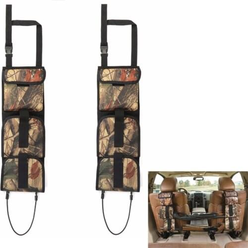 Tactical Gun Case for Car Front Seat Back Pocket Hang Bags Rifle Sling Tactical Pouch Holder Rack Outdoor Hunting Accessories