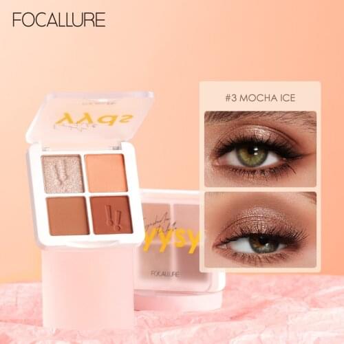 FOCALLURE Eyeshadow Palette Shadows New 2021 Glitter Shiny Pigment Matte Naked Waterproof Professional Cosmetics For Women Girls
