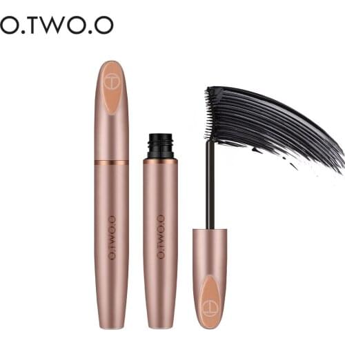 O.TWO.O Silk Fiber Eyelash Mascara Cosmetics Waterproof Long Lasting Thick Eye Lashes Ink Rimel For Eyelash Extension Curling