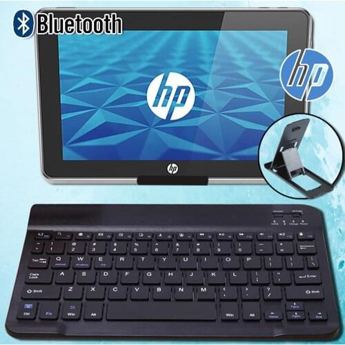 Ultra Thin Wireless Keyboard Bluetooth Keyboard for HP Slate 10 HD Tablet Bluetooth Keyboard with Touchpad for Android Windows