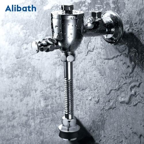 High quality copper time dely push button urinal button flush ,delay urine valve Toilet Valve Hotel Hand Pressing Flushing Tool