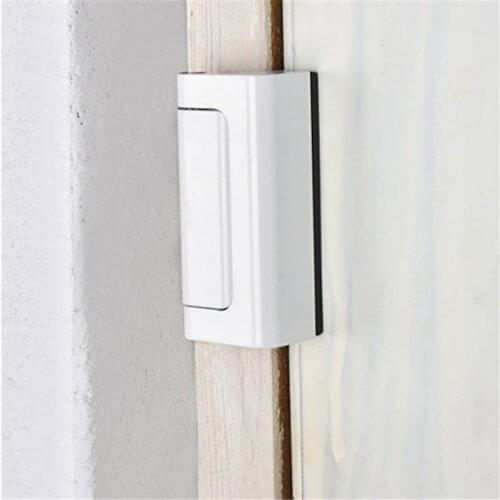 White Aluminium Alloy U Door Reinforcement Lock 3"defender Security Door Lock Home Child Proof Door Stopper