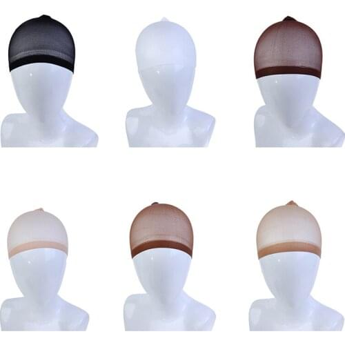 1pc Wig Cap Hair net for Weave Hairnets Wig Nets Stretch Mesh Wig Cap for Making Wigs Free Size