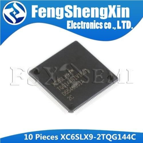 10pcs XC6SLX9-2TQG144C XC6SLX9-2TQG XC6SLX9 XC6SL TQFP144 Programmable processor IC