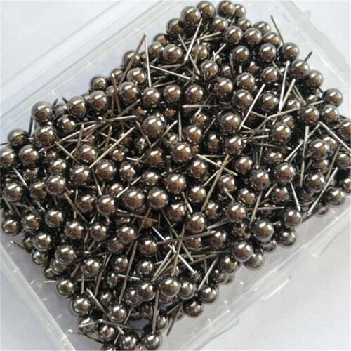 400pcs/set fashion Sewing Needles Metallic plastic safety pin ball needle cork office fixed knitting needles wedding pin