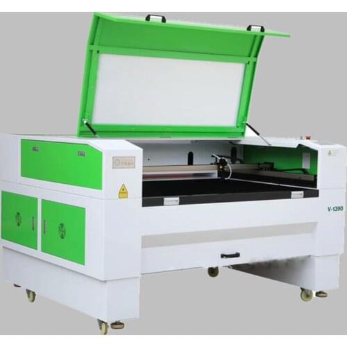 Desktop Acrylic Laser Cutting Engraving Machine V-1390 Plexiglass MDF Laser Cutting Laser Scribing Engraving Machine 220V
