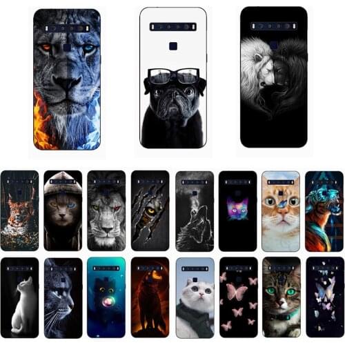 For TCL 10L Case Fashion Silicone Soft TPU Phone Cases for TCL 10 Pro Case Funda for TCL 10 se 10SE Mobile phone case