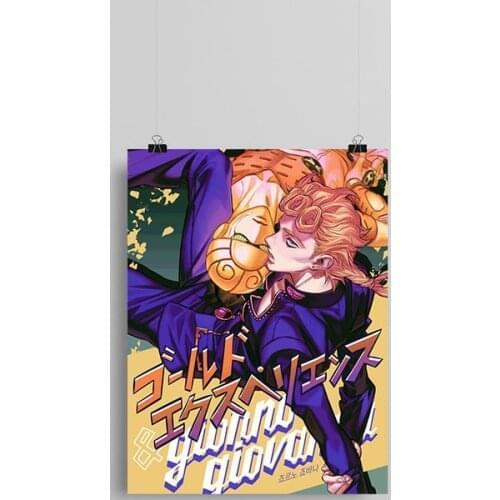 Giorno Giovanna Gold Experience anime Canvas poster Painting wall Art decor Living room Bedroom Study Home Decoration Prints