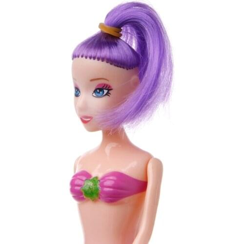 New Handmade Tail Dress Toy Waterproof LED Dolls Girl Kids Gifts BX0D