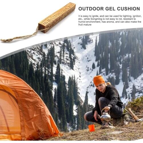 BBQ Bonfire Pinewood Charcoal Fire Outdoor Camping Hiking Traveling Survival Tools