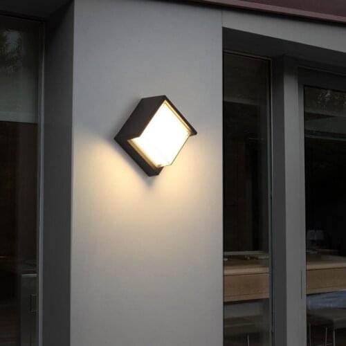 Kenlux 7W Led Wall Light energy saving square light indoor outdoor Waterproof lamp Modern garden Lamp Park Landscape Lighting