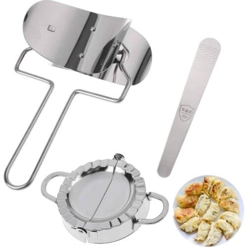 2/3pcs Ravioli Maker Stainless Steel Dumpling Mold Set Dough Press Slicer Cutter Pierogi Dumpling Maker Wrapper Pelmeni Dumpling
