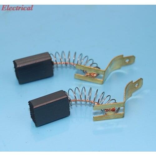 Fit For 255 Aluminum Sawing Machine Carbon Brush 6 X 11 X 17MM 10 inch Cutting Machine Accessories Electric Brush Universal Type