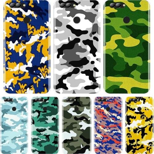 Phone Case Silicone For Huawei Nova 3 3i 3E 2i 2 Lite Plus Camouflage Military Camo Back Cover For Huawei Nova Smart Lite 2017