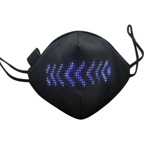 Luminous LED-Mask Mobile Phone APP Edit Pattern Text Bungee Advertising Display Light Up Module Matrix Programmable