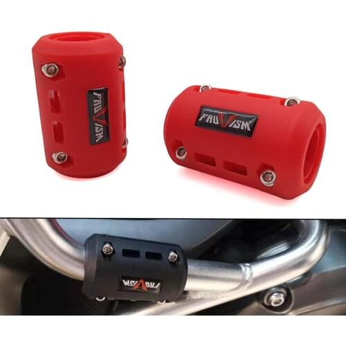 Universal 22-25-28mm Motorcycle Engine Crash Bar Protection Bumper Decorative Guard Block Protection Decorative Block For HONDA