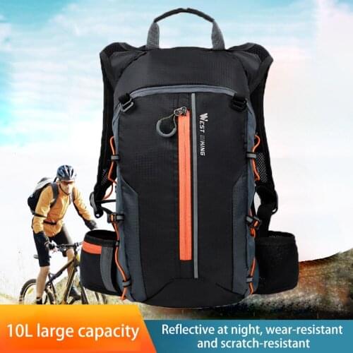 Bike Bags Portable Waterproof Backpack 10L Cycling Outdoor Sport Climbing Hiking Pouch Hydration Backpack Cycling adventure Bag