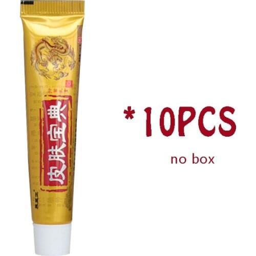 10PCS YIGANERJING Pifubaodian Original Psoriasis Dermatitis Eczema Pruritus Skin Problems Cream With Retail Box Hot Selling