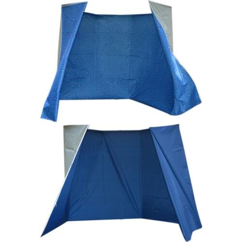 4.8M Sun Shade Cloth Rainproof Wall Cloth Fishing Umbrella Apron UV Protection Apron 360 Adjustment For Courtyard Garden Balcony