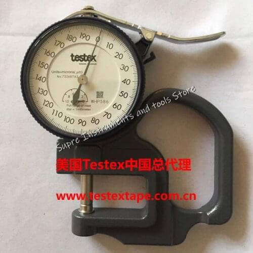 Authentic Testex copy tape special gauge extension sheet roughness meter 7326STX2 dial indicator
