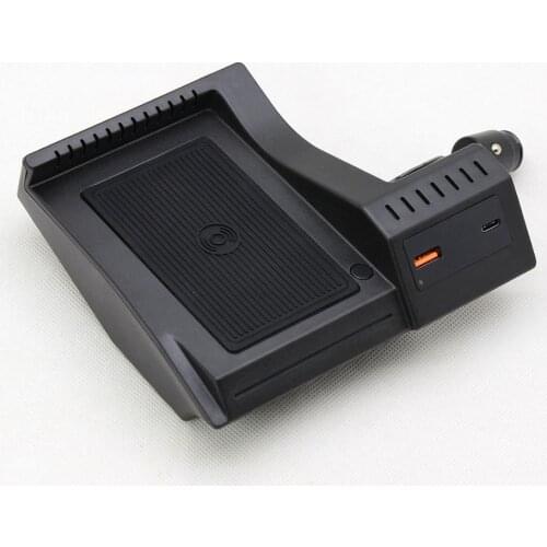 Wireless Charger QC3.0 Quickcharge USB Type-C Plug & Play Wireless Charging For 2016-2020 Mercedes-Benz C Class / GLC