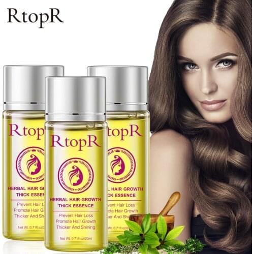 Herbal Fast Powerful Hair Growth Essence Products Essential Oil Liquid Treatment Preventing Hair Loss Hair Care Repair Treatment