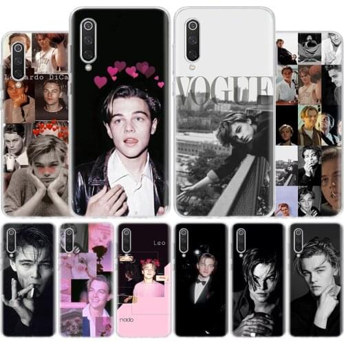 Leonardo Dicaprio Young Cover Phone Case For Xiaomi Redmi Note 10 9 9S 8T 8 7 6 5 9A 6A 7A 8A 9C K20 S2 Pro Luxury Soft Coque