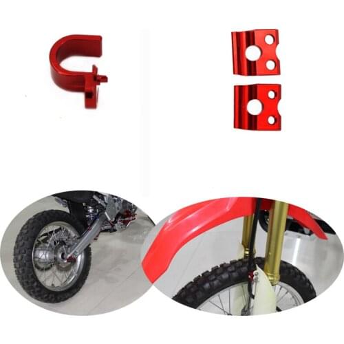 For Honda CRF250L 2013-2019 CNC Front & Rear Brake Line Hose Clamps Holder Off-Road Motorcycle