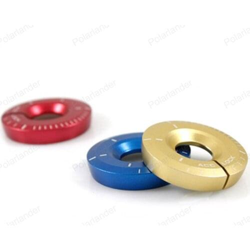 For VW Lavida GOLF 6CC Audi A4 A6 A6L A8 Car Engine Ignition Key Ring decoration stickers switch cover