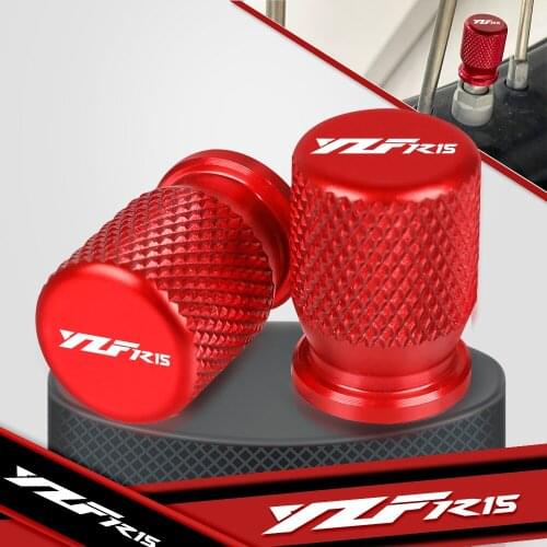 For Yamaha YZFR15 R15 V3 YZF-R15 YZF R15 2all years Motorcycle Tire Valve Air Port Cover Caps CNC Aluminum Accessories Universal