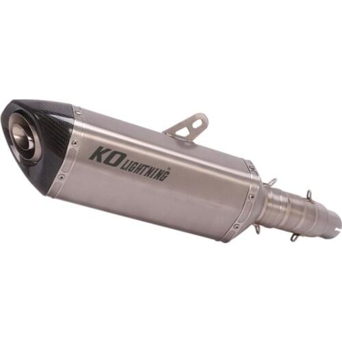 Slip-on Muffler Pipe for Suzuki GSXR 750/600 2011-2017 Motorcycle Titanium Alloy Escape Removable Db Killer Reserve Catalyst