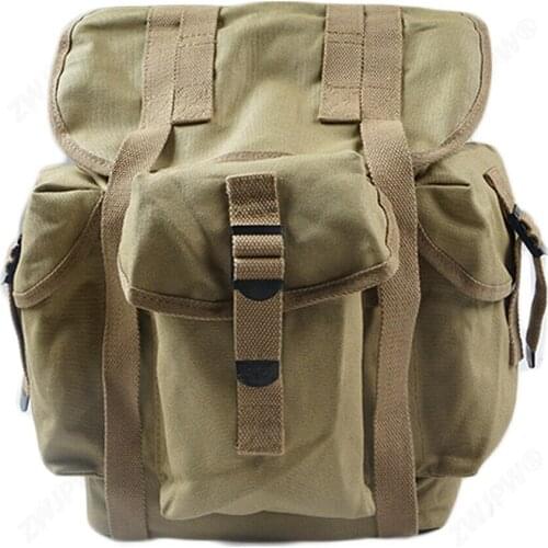 WWII ww2 US Army M14 Canvas Haversack soldier Backpack Military Bag Military
