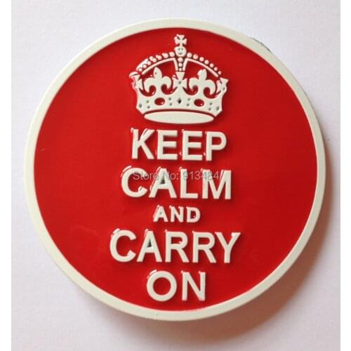 Keep Calm And Cappy on belt buckle with pewter finish JF-B1100 suitable for 4cm wideth belt with continous stock
