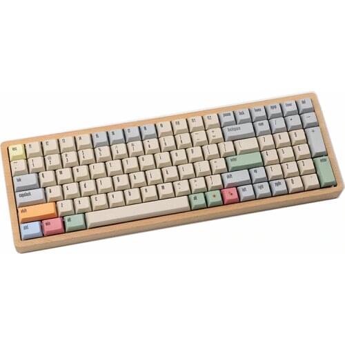 Keycaps Mechanical Keyboard PBT Meter Color XDSA Ball Cap 158 Five-Sided Sublimation Key-Cap Cherry38003000