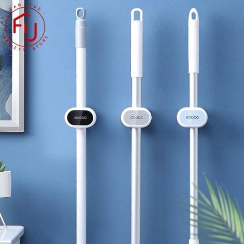Adhesive Multi-Purpose Hooks Wall Mounted Mop Organizer Holder RackBrush Broom Hanger Hook Kitchen bathroom Strong Hooks FANYUE