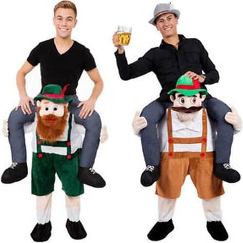 Shoulder Carry Ride On Me Mascot Costume Suits Cosplay Party Game Dress Outfits Clothing Advertising Carnival Halloween Adults