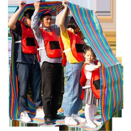 Outdoor Rolling Mat for Team Work Sports Training Group Game Toys for Kids and Adults Activity Fun Playing Run Toys